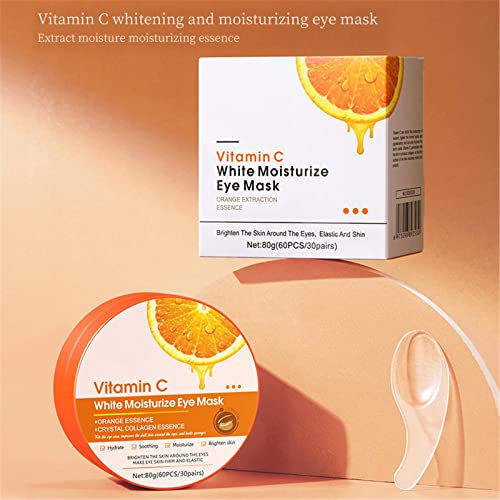 Wgust Очни влошки за брчки Окото навлажнувачки очите за очите витамин Ц ги подобрува темните кругови на очите линии за очи, вреќи