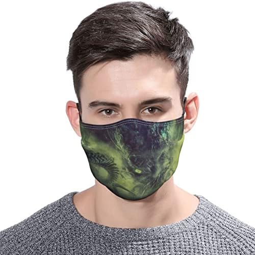 Прилагодливи маски за лице со 2 прилагодливи филтри, Маски За Покривање на Устата Ктулху Митос