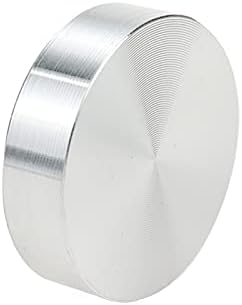 Алуминиумски диск со тркалезна форма за стаклена маса mcredy алуминиумски диск 1 „диа. 3/8“ сет на дебелина од 4