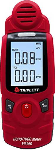 Triplett FM260 формалдехид и мерач за квалитет на воздухот TVOC