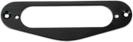 Пикап на металниот врат на Алников за монтирање прстен за Stratocaster Strat единечен калем пикап црно