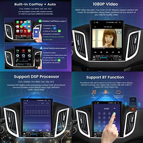Двоен Дин Автомобил Стерео Андроид 11 Автомобил Радио За Mazda6 2004-2014 9.7 Инчен HD Екран На Допир Во Цртичка Навигација
