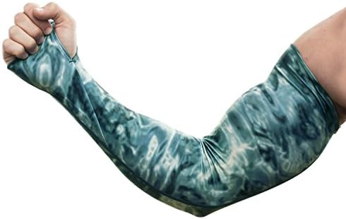 Аква дизајн рака на ракави за сонце за мажи УВ заштита на подлактицата за компресија на подлактицата