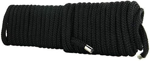 Ouch kinbaku јаже, црно, 10 метри/32,8 стапки