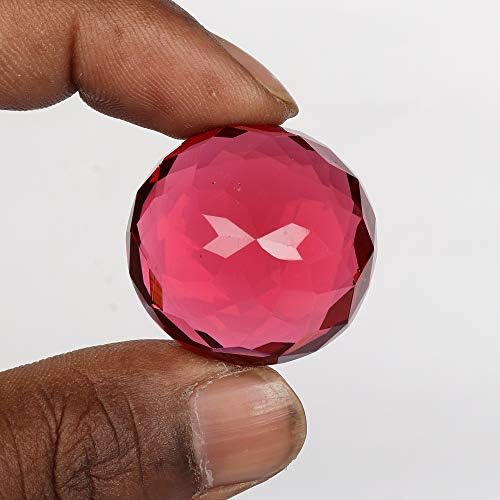 Реални геми 122,80 КТ розови турмалин во форма на лековити кристал