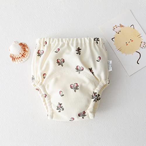 Moily Unisex Бебе ситни тренинзи панталони за мали деца девојчиња за еднократно памук за дишење симпатична долна облека
