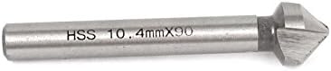 Aexit 10. 4x6mm 90 Специјална Алатка Степен HSS Chamfer Мелење Машина Контра Мијалник Рутер Битови Модел: 22as527qo147
