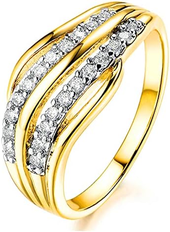 2023 Нови прилагодливи жени накит Елегантен скапоцен камен Loveубовен прстен за забава украси украси за прстен