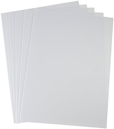 Homeford Plain Eva Fonam Sheet, 11-1/2-инчен x 8-1/2-инчи, 4-парчиња