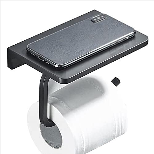 Лукео Тоалет Без Удар Држач За Тоалетна Хартија Може Да Стави Постројки За Мобилни Телефони Тоалетна Решетка За Остатоци Од Мобилни Телефони