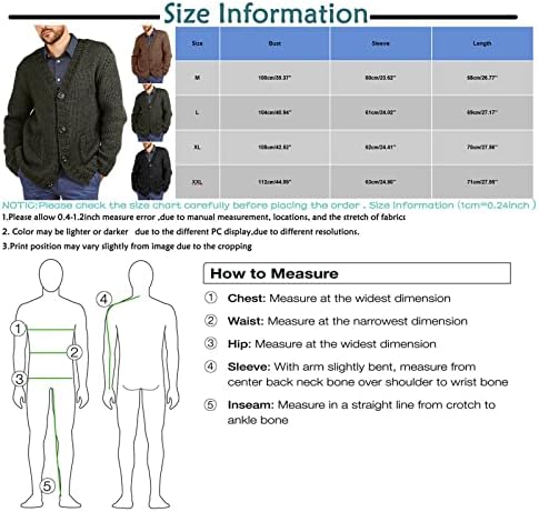 В-врат Патување Отворен предниот џемпер Менс потопло дрес се вклопуваат со цврсти џемпери копче до модерен есен долг ракав
