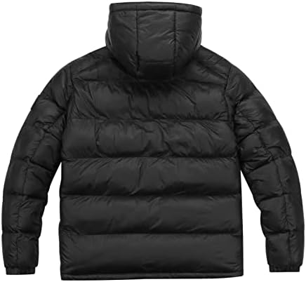 Th Tytherless - Демтер etет Блек Машки јакна, палто со пафтер, специјално прилагодена контраст и стајлинг на код