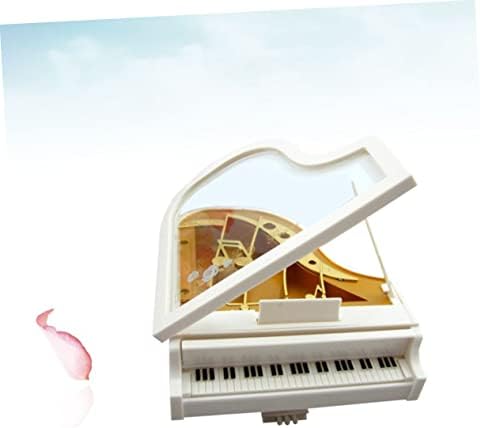 Изврши кутија Десктоп декор Роденденска музичка кутија девојче музички кутии за шиење машина за шиење фигура украси украси механички украси