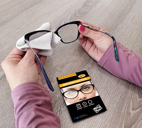 Smart Go - Платно за леќи со крпа од крпа - крпа за чистење на микрофибер за очила за очила за очила, леќи и електронски екрани со паметни телефони - 300 употреби по крпа