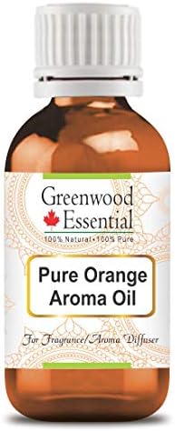 Гринвуд есенцијално чисто портокалово масло со стаклено капнување природен терапевтски степен 5мл