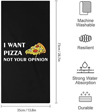 Сакам пица, а не твое мислење за микрофибер рачни крпи Супер апсорбирачки крпи Брзо суво миење на миењето