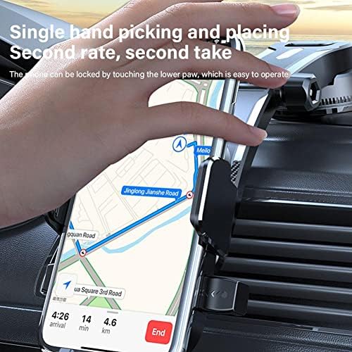 Универзален држач за автомобили на Универзална пијачка 360 ° Car Car Dashboard Mobile Cell Smarter Smartphones за 4,0-6 заграда Y9W1 инч