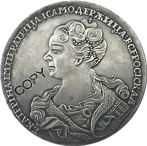 1726 Кетрин I Русија монети копија за украси за канцеларија за домашни простории