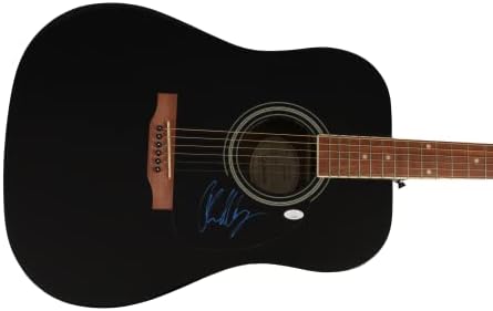 Чад Крогер потпиша автограм со целосна големина Гибсон епифон Акустична гитара w/ James Spence JSA Автентикација - фронтмен на никелбек,