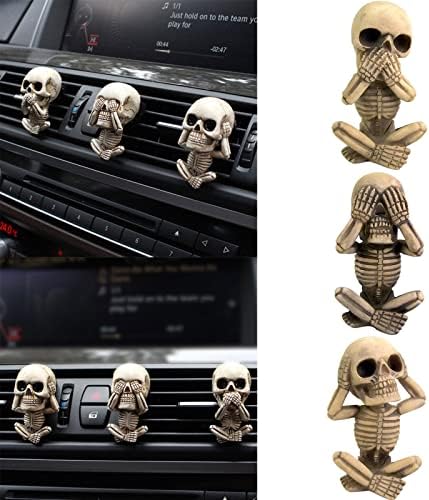 Xunion Mini Skeleton Figurines macabre за украси за домашни украси канцелариски биро за украси hy6