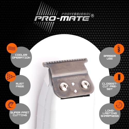 Andis T-Outliner &засилувач; GTX Замена Еден Hittaz Нула Јаз Модифицирани Т Ножеви Од Про-Мате