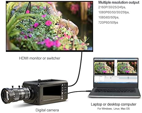 Дигитална камера Mokose 4K 3 екран 3840 * 2160/30FPS HDMI 1080P USB веб-камера Поддршка NP-F980 F970 F960 Надворешна батерија и