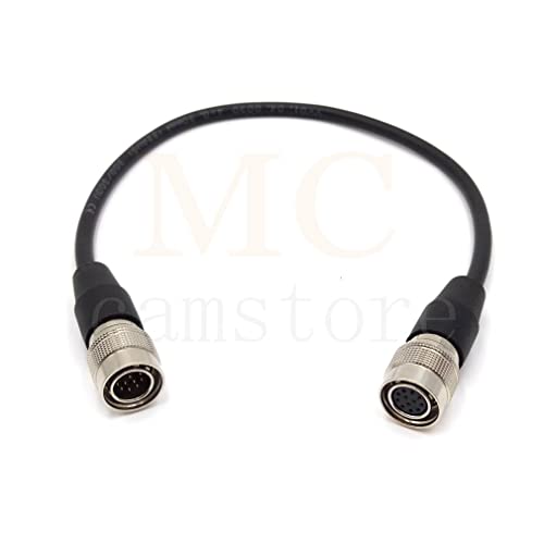 McCamstore Hirose 12pin Meal to Female Flexible Cable за CCD индустриска камера за DXC камера