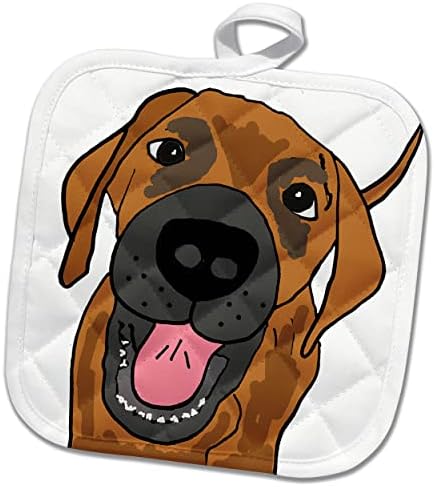 3drose Смешна симпатична лабораториска ретривер мешавина за спасување куче за loversубители на миленичиња - постери