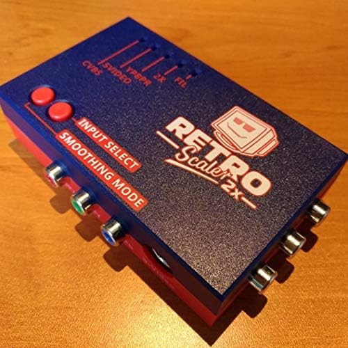 Kkdao за Retroscaler2x AV во конвертор и линија-двојник за конзоли за ретро игри PS2/N64/NES // SATURN/MD1/MD2